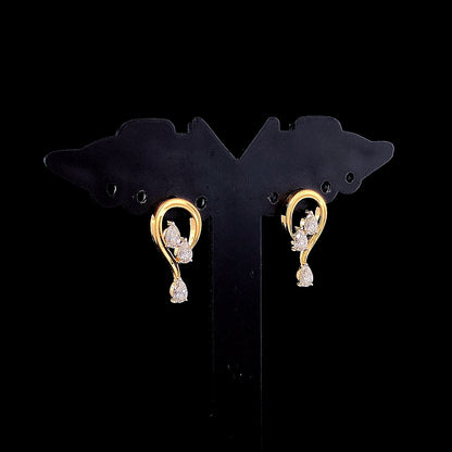 3 Pear Classic Earring