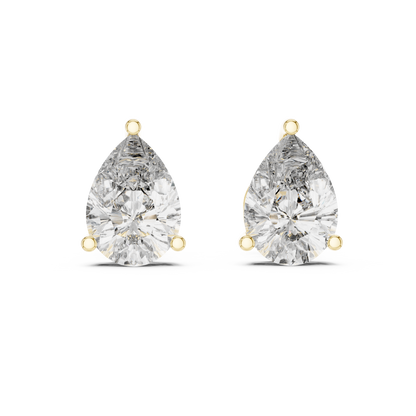 Seraphina Pear Cut Solitaire Studs