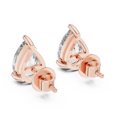 Seraphina Pear Cut Solitaire Studs