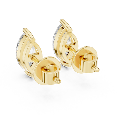 Celestia Marquise Cut Solitaire Studs
