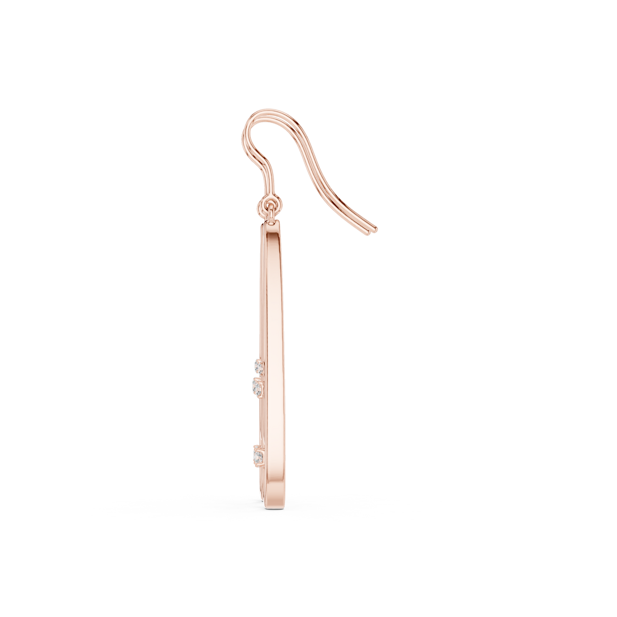 Avelisse Elongated Diamond Loop Drop