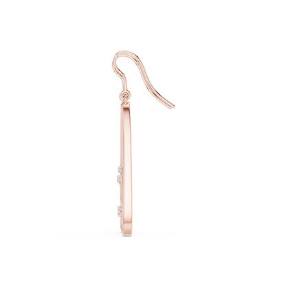 Avelisse Elongated Diamond Loop Drop