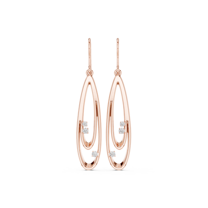 Avelisse Elongated Diamond Loop Drop