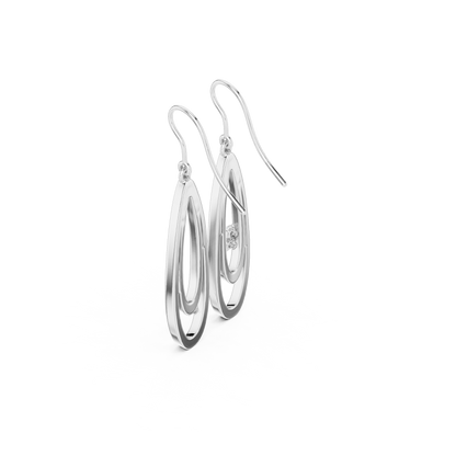 Avelisse Elongated Diamond Loop Drop