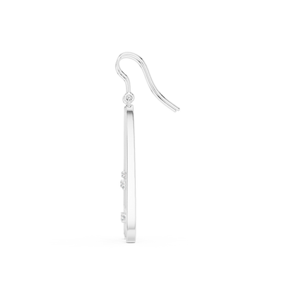 Avelisse Elongated Diamond Loop Drop