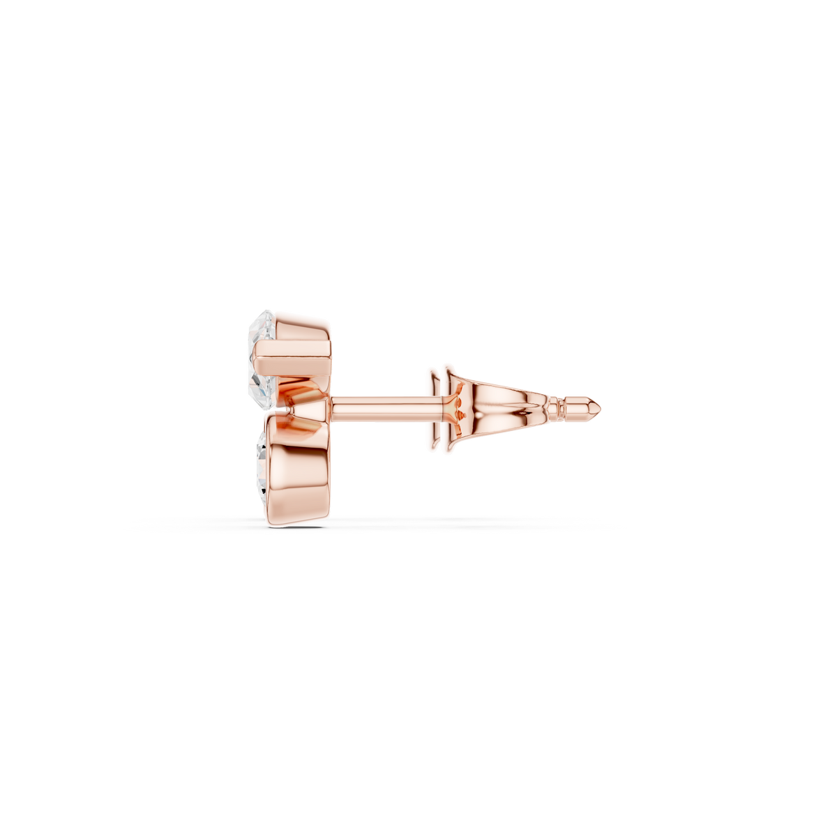 Zavielle Marquise Round Diamond Studs