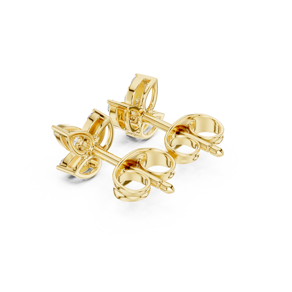 Marivelle Diamond Butterfly Studs