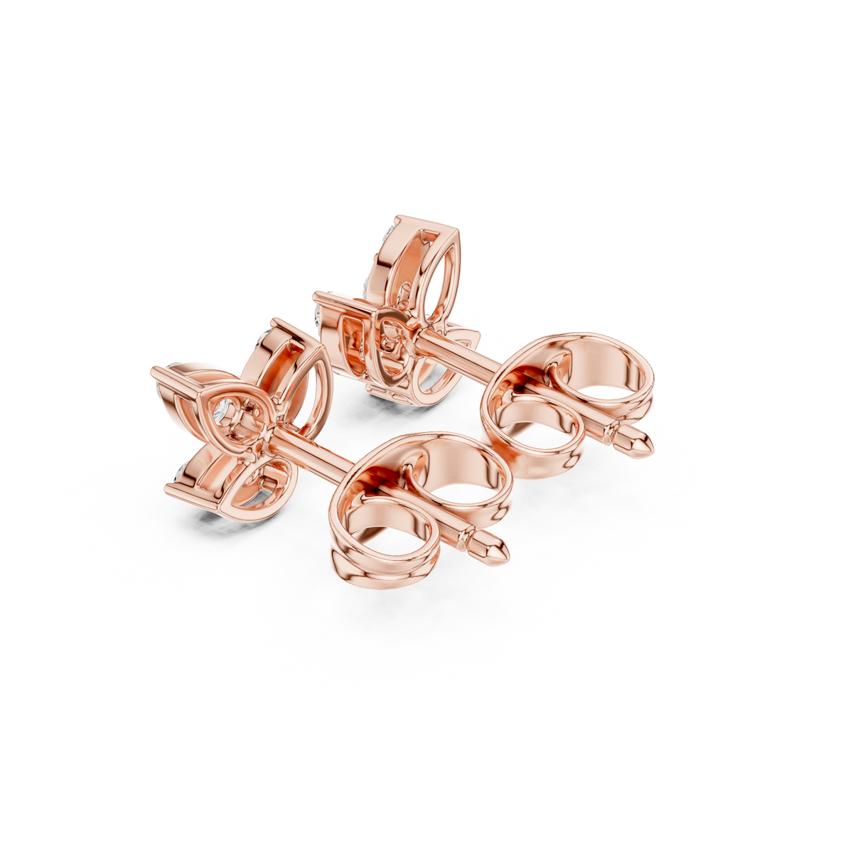 Marivelle Diamond Butterfly Studs