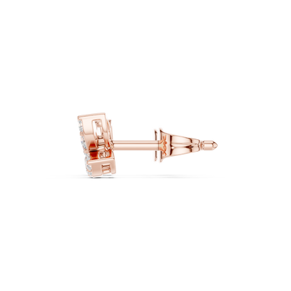 Marivelle Diamond Butterfly Studs