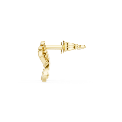 Lunessa Curved Diamond Vine Studs