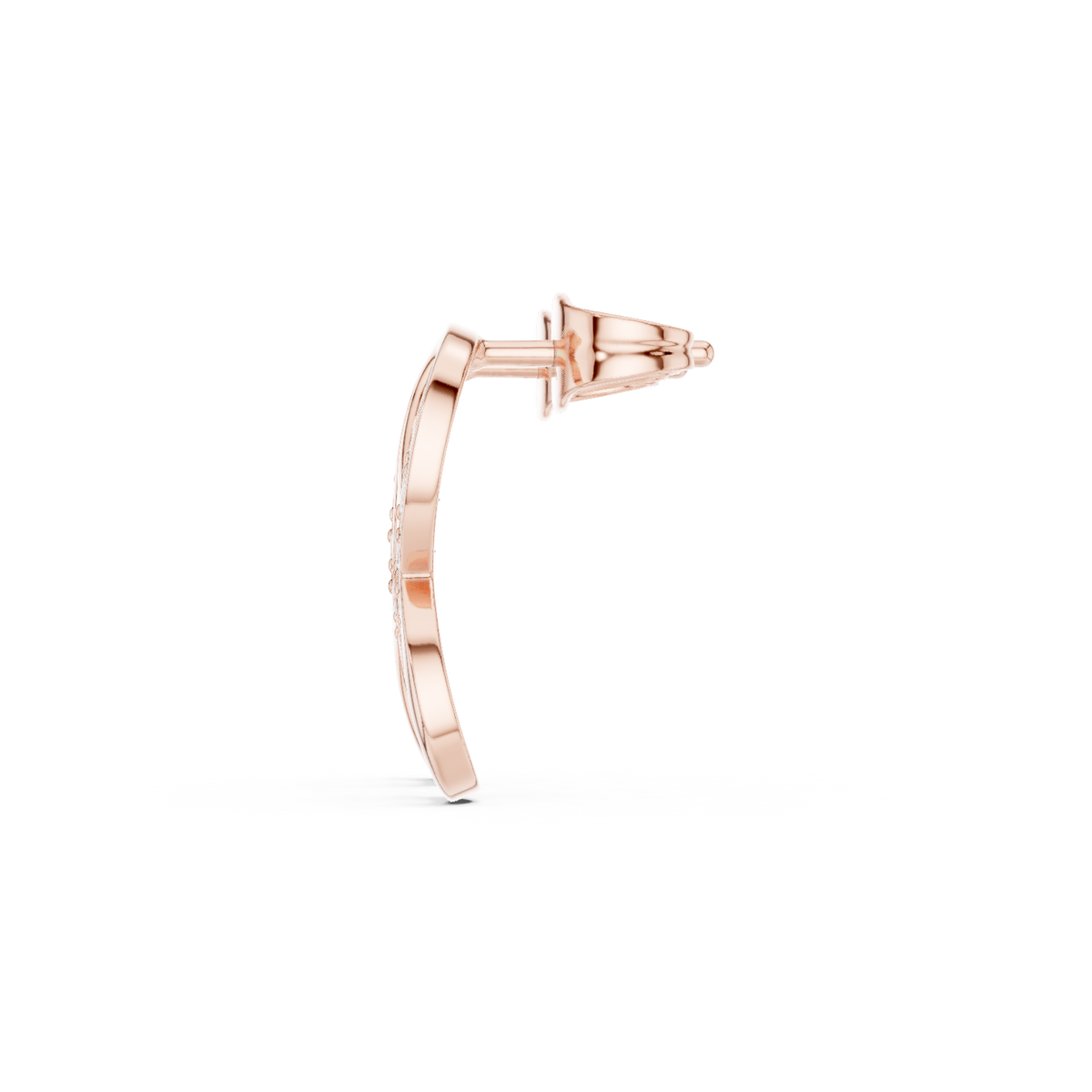 Elvara Infinity Diamond Loop Studs
