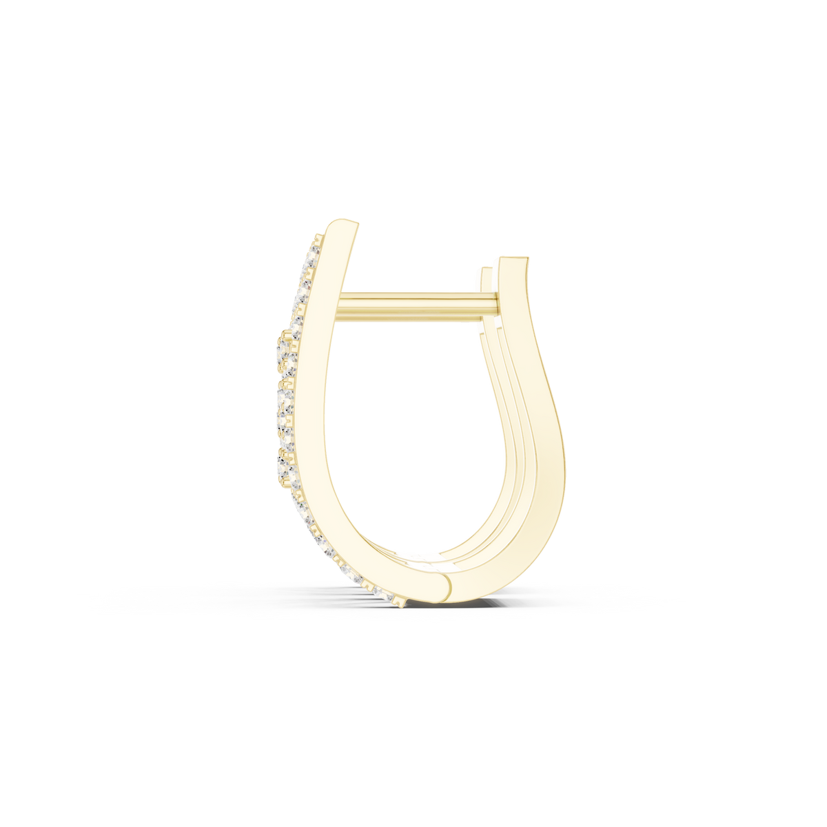 Varelle Geometric Diamond Frame Hoops