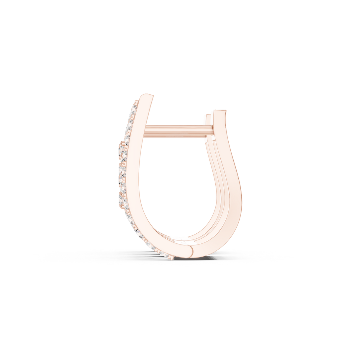 Varelle Geometric Diamond Frame Hoops
