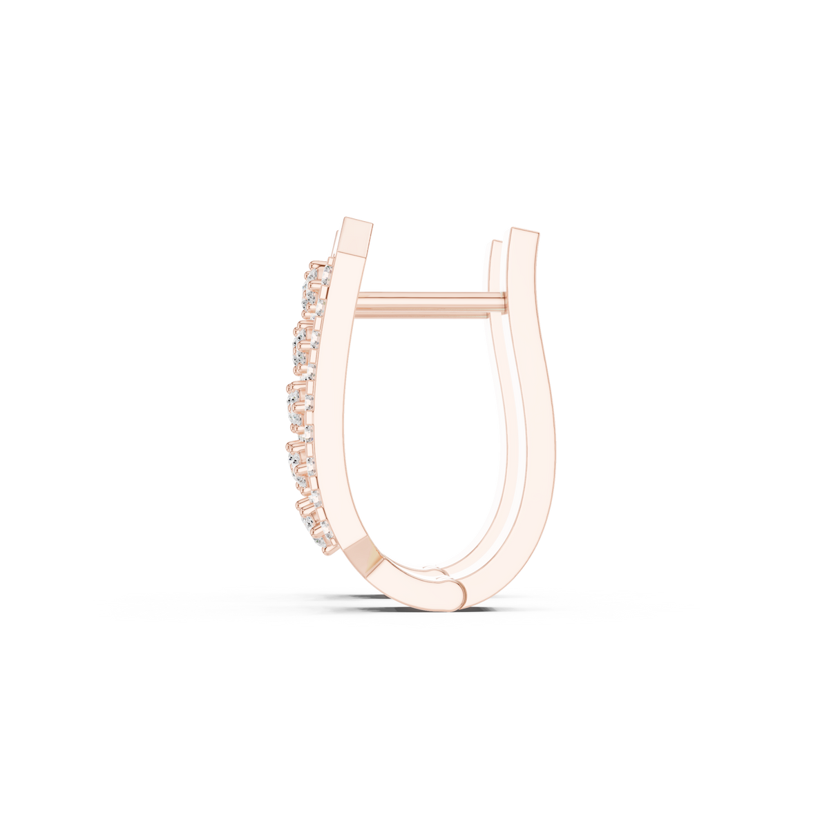 Varelle Geometric Diamond Ladder Hoops