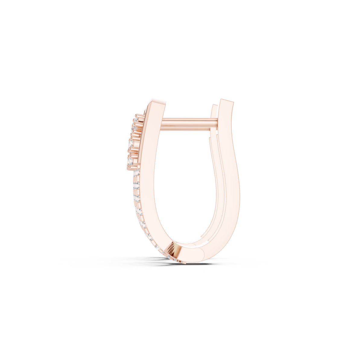 Averelle Geometric Diamond Hoops