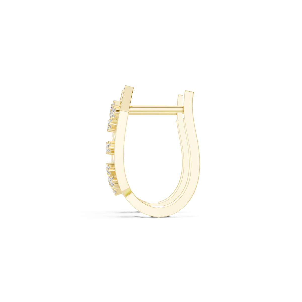 Aurevyn Floral Diamond HoopS