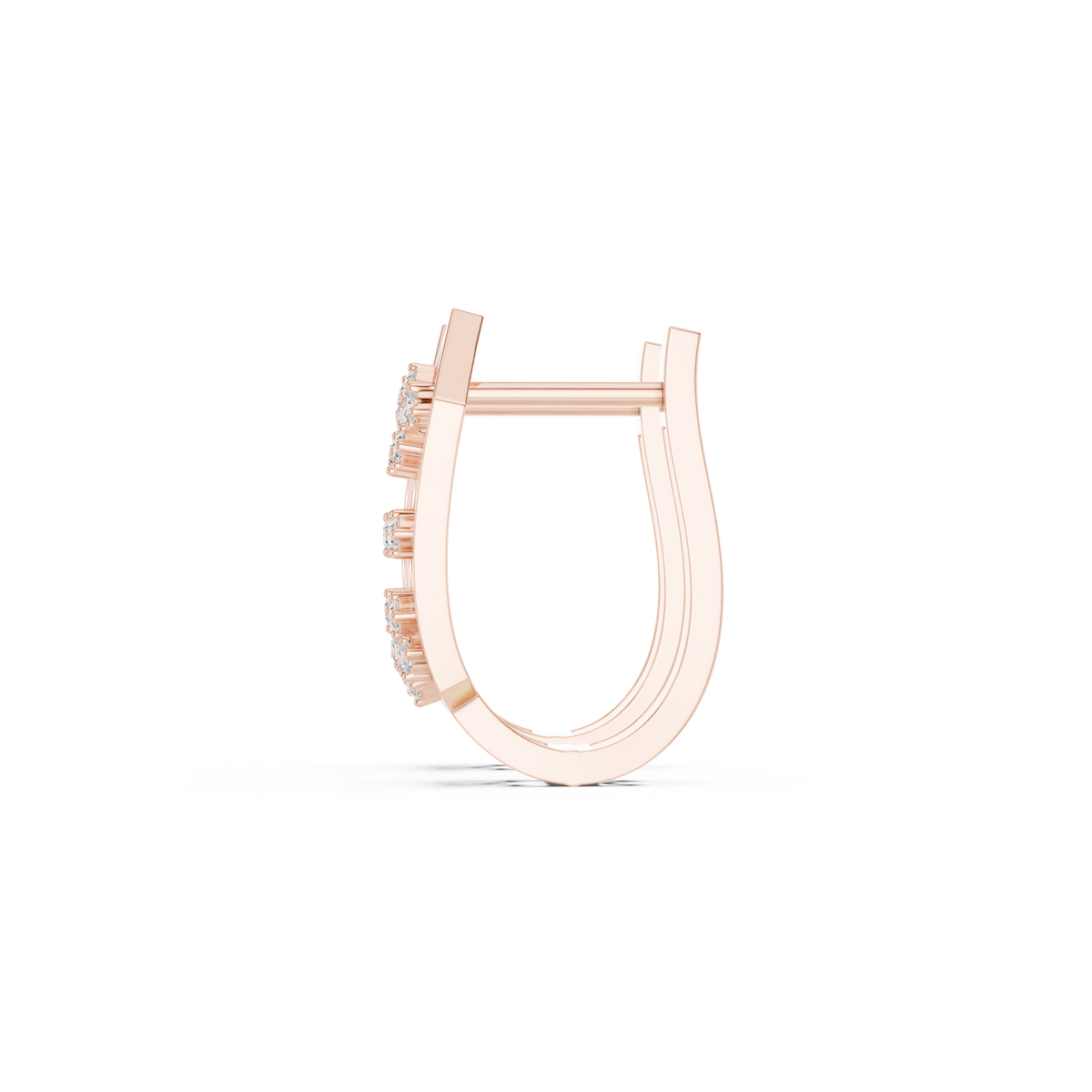 Aurevyn Floral Diamond HoopS