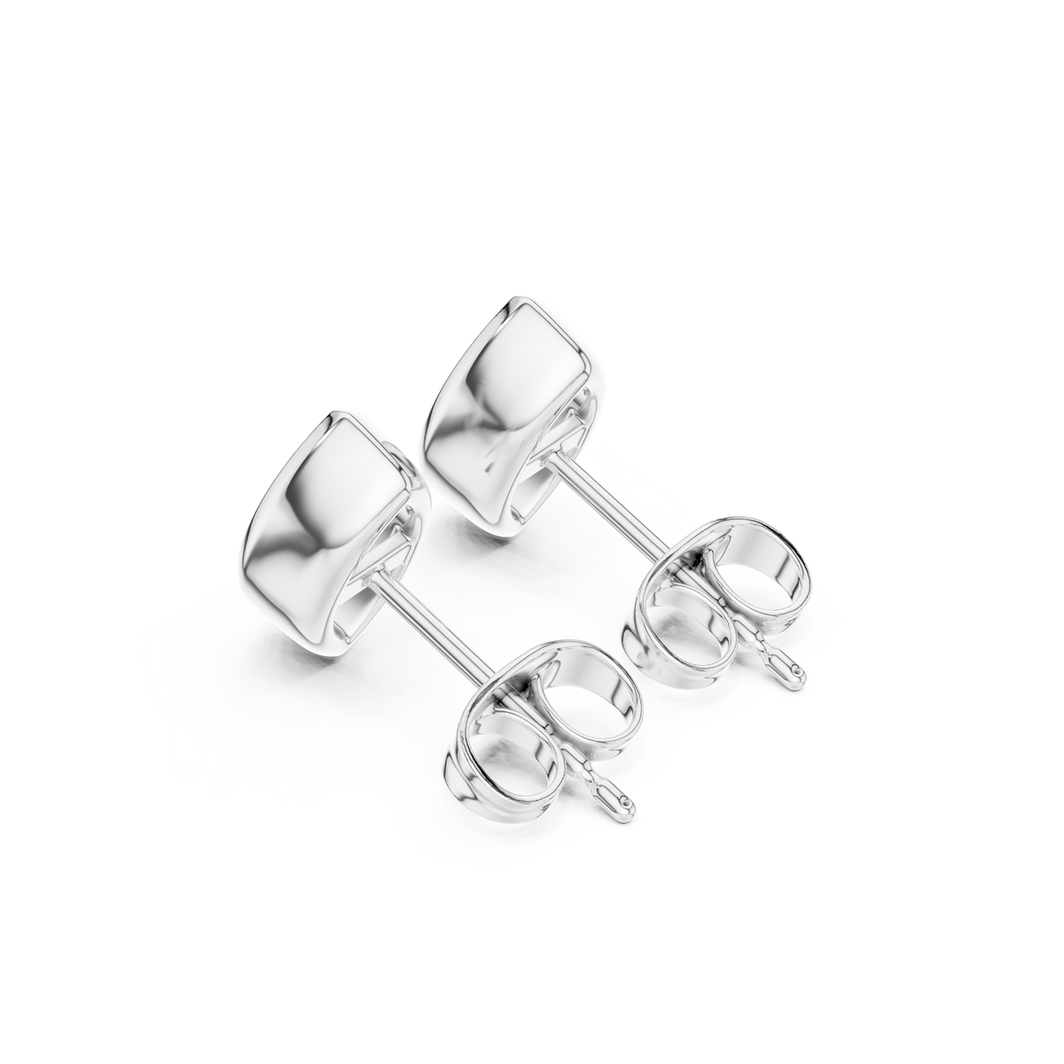 Zelvienne Marquise Diamond Bezel Studs