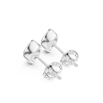 Zelvienne Marquise Diamond Bezel Studs