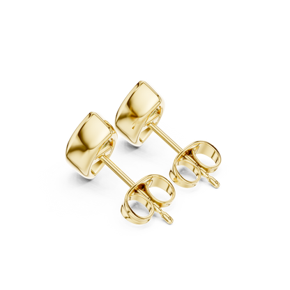 Zelvienne Marquise Diamond Bezel Studs
