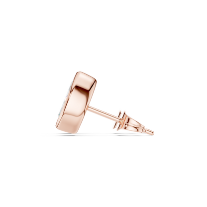Zelvienne Marquise Diamond Bezel Studs