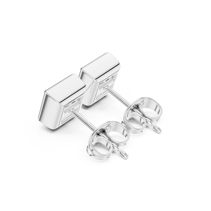 Virelle Princess Diamond Bezel Studs