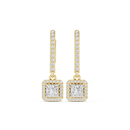 Elviora Princess Halo Drop Earring