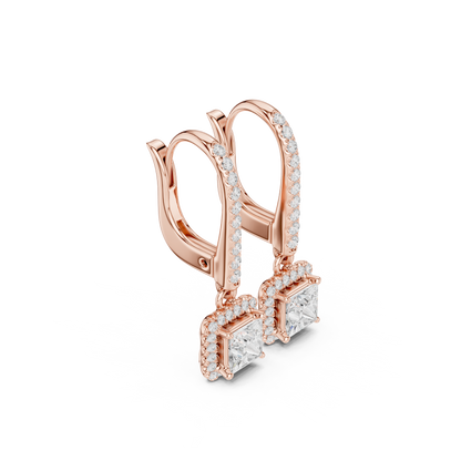 Elviora Princess Halo Drop Earring