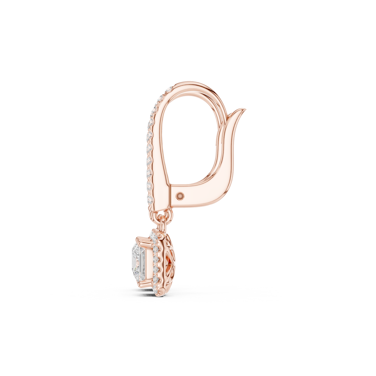 Elviora Princess Halo Drop Earring