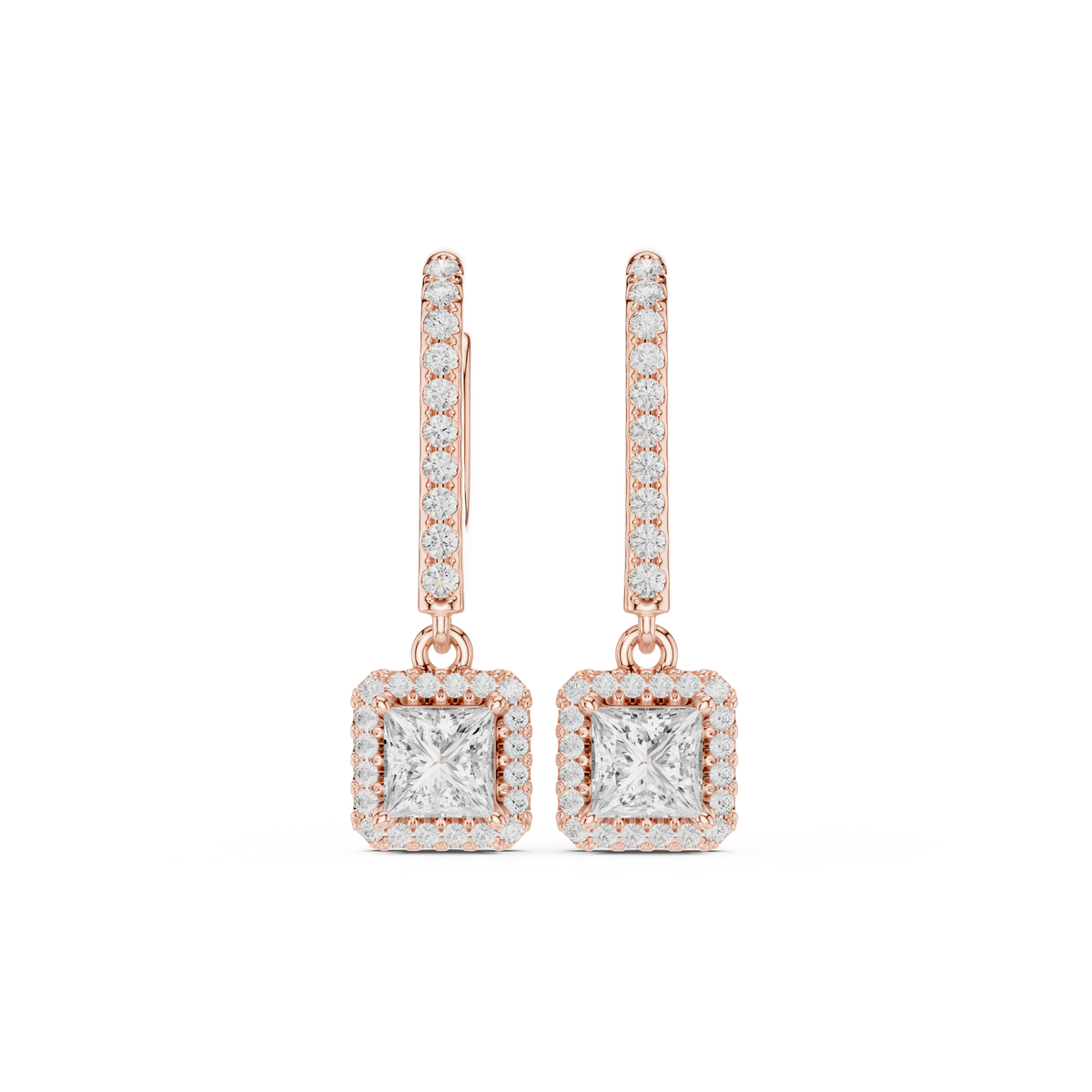 Elviora Princess Halo Drop Earring