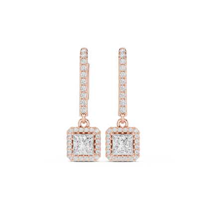 Elviora Princess Halo Drop Earring