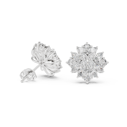 Elvarielle Bloom Diamond Studs