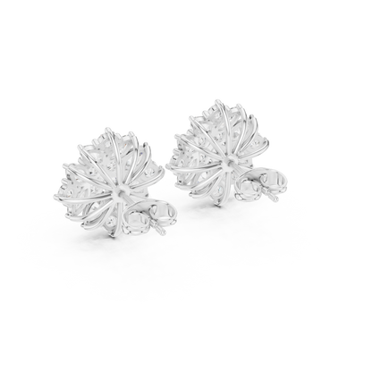 Elvarielle Bloom Diamond Studs