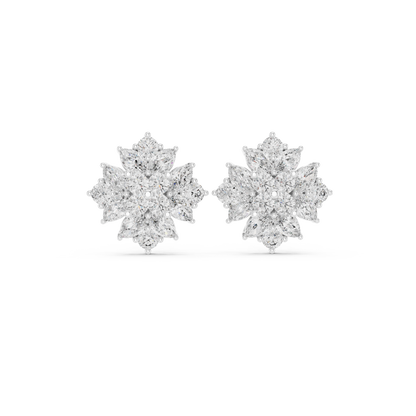 Elvarielle Bloom Diamond Studs