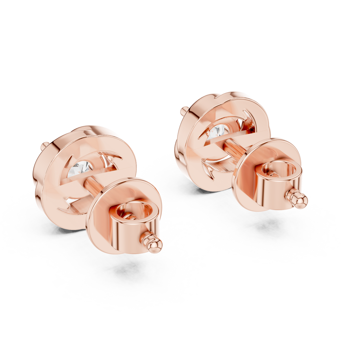 Liora Sculpted Round Bloom Studs