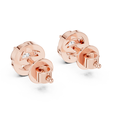 Liora Sculpted Round Bloom Studs