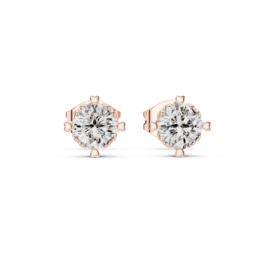Seraphine Cushion Diamond Radiance Studs