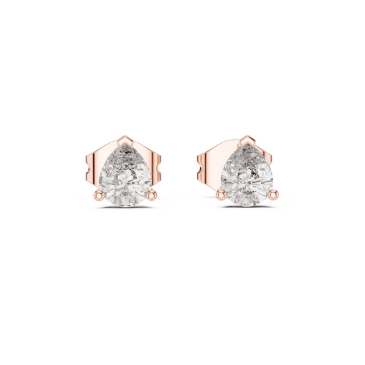 Virelle Pear Diamond Studs