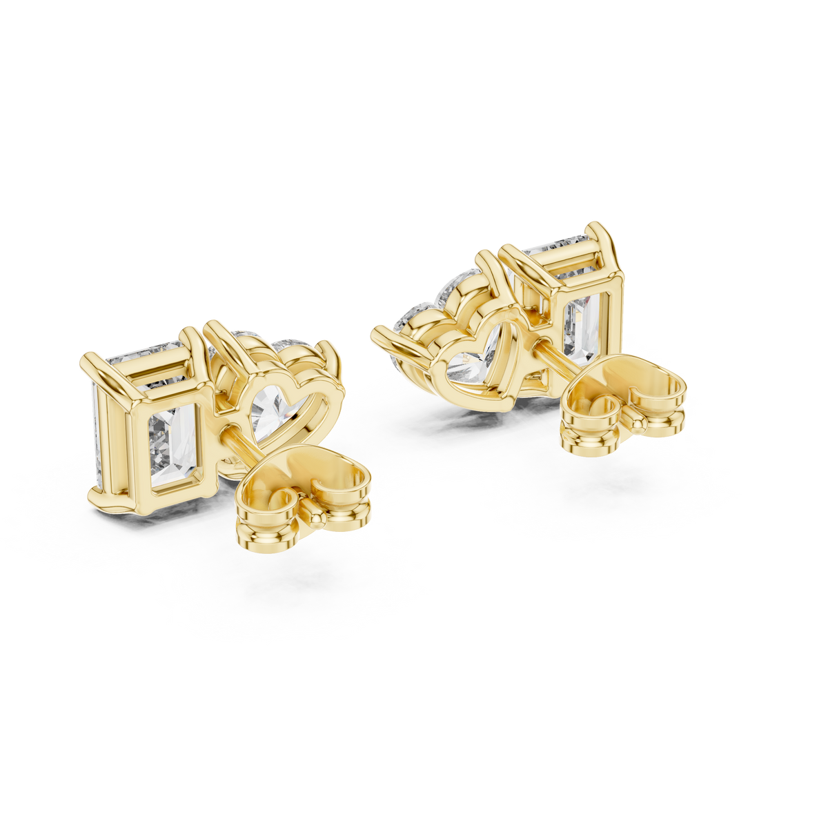 Averelle Emerald Heart Toi Moi Studs