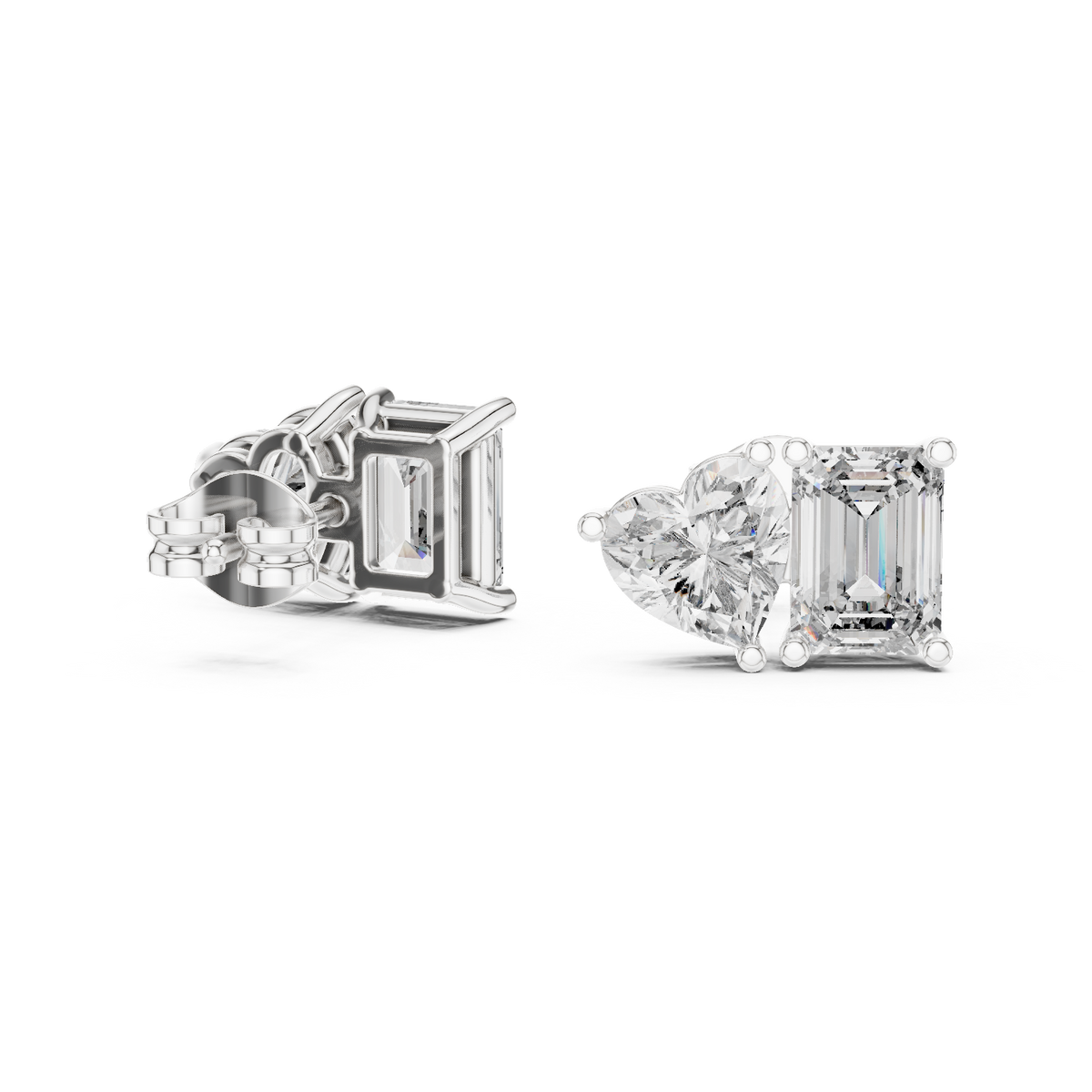 Averelle Emerald Heart Toi Moi Studs
