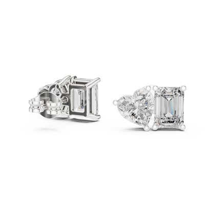 Averelle Emerald Heart Toi Moi Studs