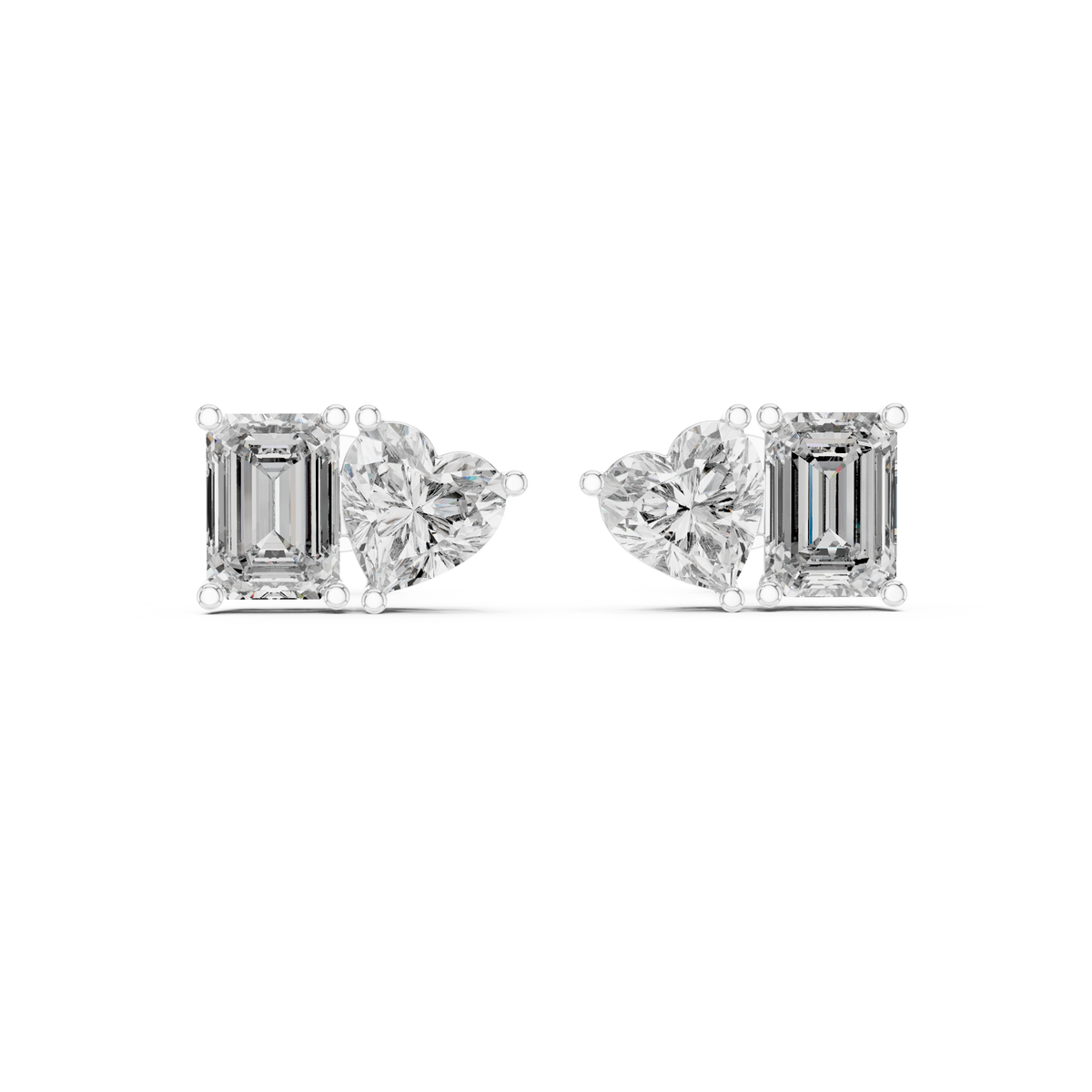 Averelle Emerald Heart Toi Moi Studs