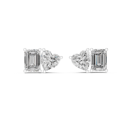 Averelle Emerald Heart Toi Moi Studs