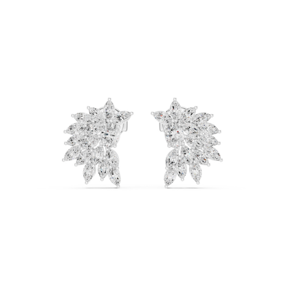 Lunavelle Botanical Diamond Bloom Studs