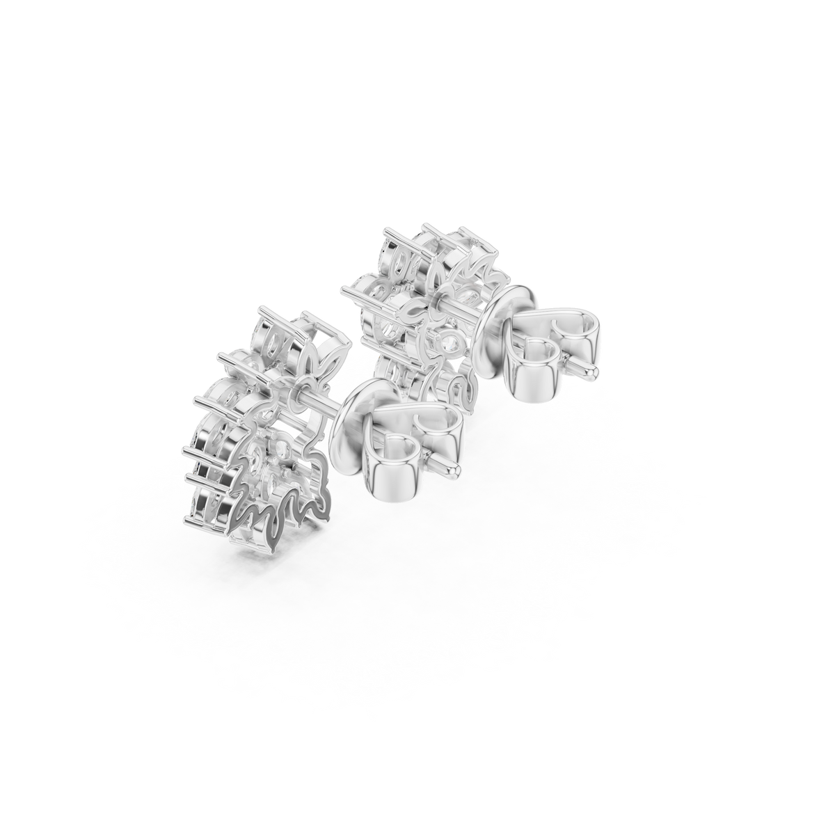 Lunavelle Botanical Diamond Bloom Studs