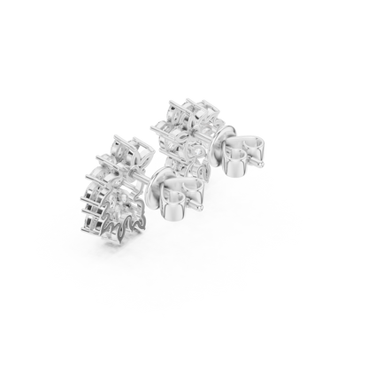Lunavelle Botanical Diamond Bloom Studs