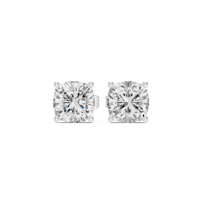 Velmora Cushion Diamond Frame Studs