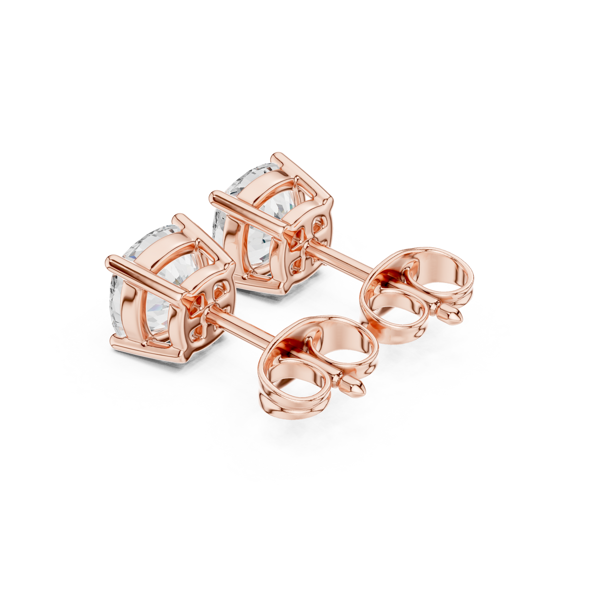 Velmora Cushion Diamond Frame Studs
