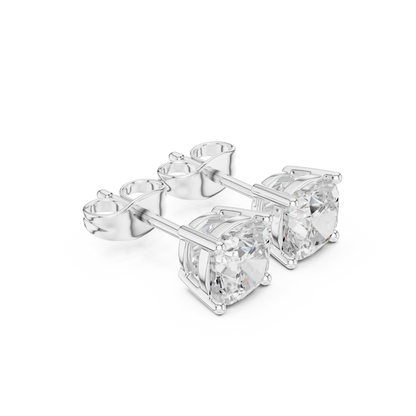 Velmora Cushion Diamond Frame Studs