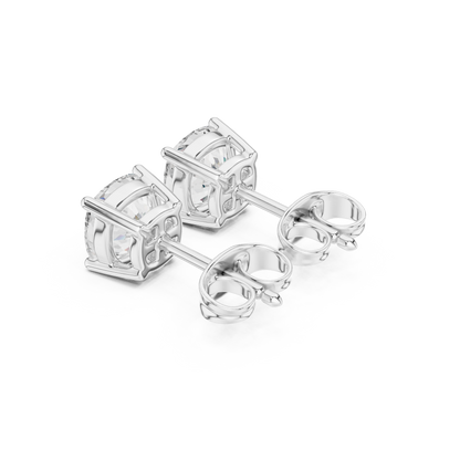 Velmora Cushion Diamond Frame Studs